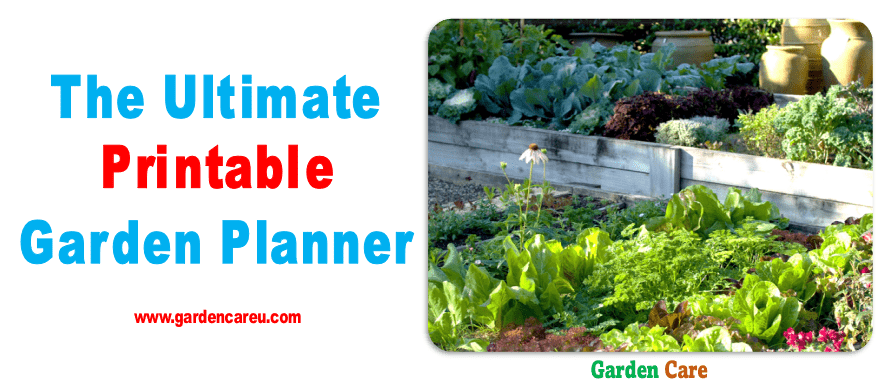 The Ultimate Printable Garden Planner